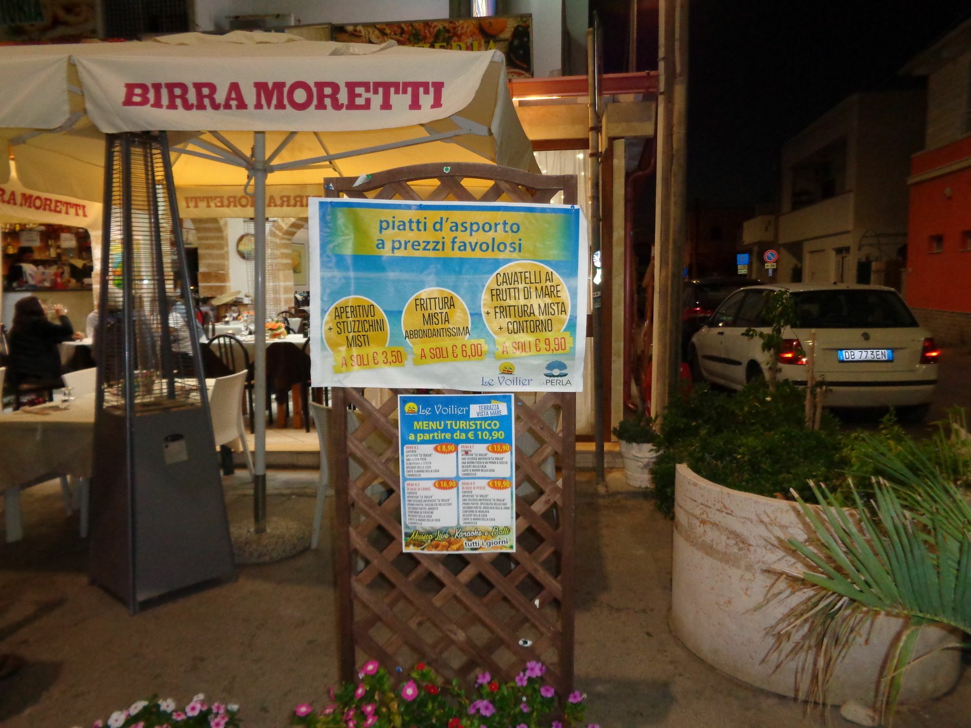 Hotel Ristorante Pizzeria Le Voilier Torre Pali Exterior foto